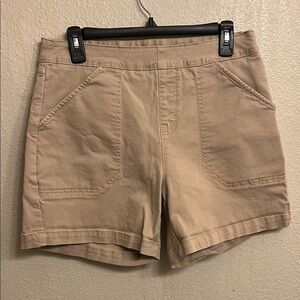 Nautica Jeans Women Tan Shorts Size Medium